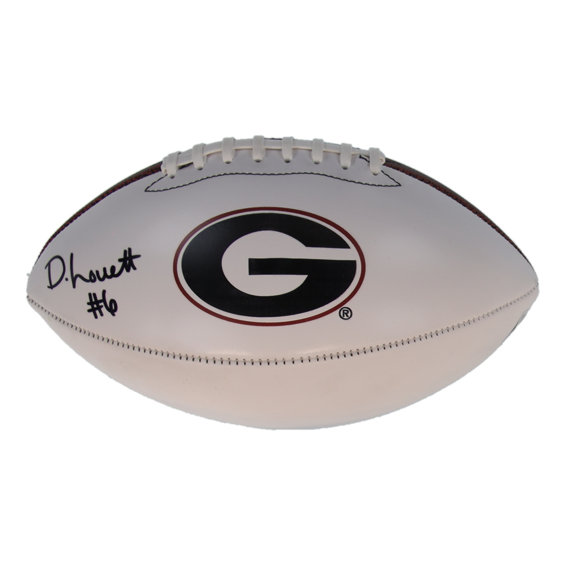 Dominic Lovett Signed Georgia Bulldogs Logo Football (Beckett) at PristineAuction.com Dominic Lovett Signed Georgia Bulldogs Logo Football (Beckett) at PristineAuction.com