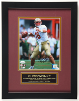 Chris Weinke Signed Florida State Seminoles Custom Framed Photo Display (SportsCollectibles) at PristineAuction.com