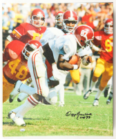 Ozzie Newsome Signed Alabama Crimson Tide Canvas Photo Inscribed "HOF 99" (SportsCollectibles) at PristineAuction.com
