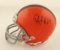 Duke Johnson Signed Browns Mini Helmet (PSA) at PristineAuction.com