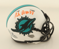 Mike Gesicki Signed Dolphins Speed Lunar Eclipse Alternate Mini Helmet (Beckett) at PristineAuction.com