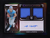 Sam Laporta 2023 Pannini Obsidian Rookie Jersey Ink #RJI-SLA RC #002/199 at PristineAuction.com