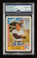 Yogi Berra Signed 1992 Ziploc #10 (PSA | Autograph Graded PSA 10) at PristineAuction.com