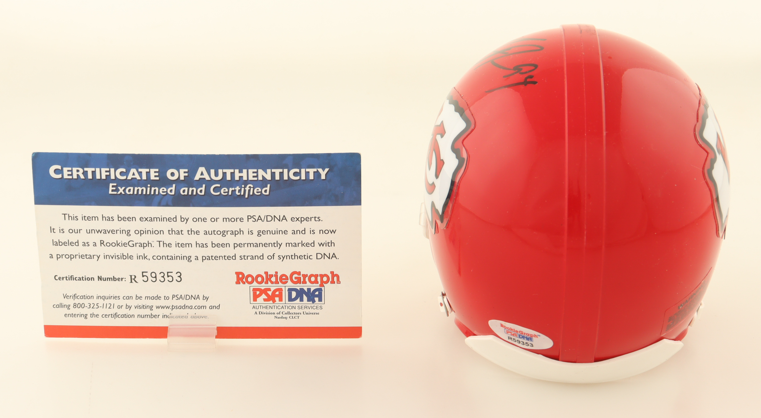 Felix Jones Signed Chiefs Razorbacks Mini Helmet (PSA) at PristineAuction.com Felix Jones Signed Chiefs Razorbacks Mini Helmet (PSA) at PristineAuction.com