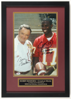 Charlie Ward & Bobby Bowden Signed Florida State Seminoles Custom Framed Photo Inscribed "93 Heisman 93 Champs" (PSA) at PristineAuction.com