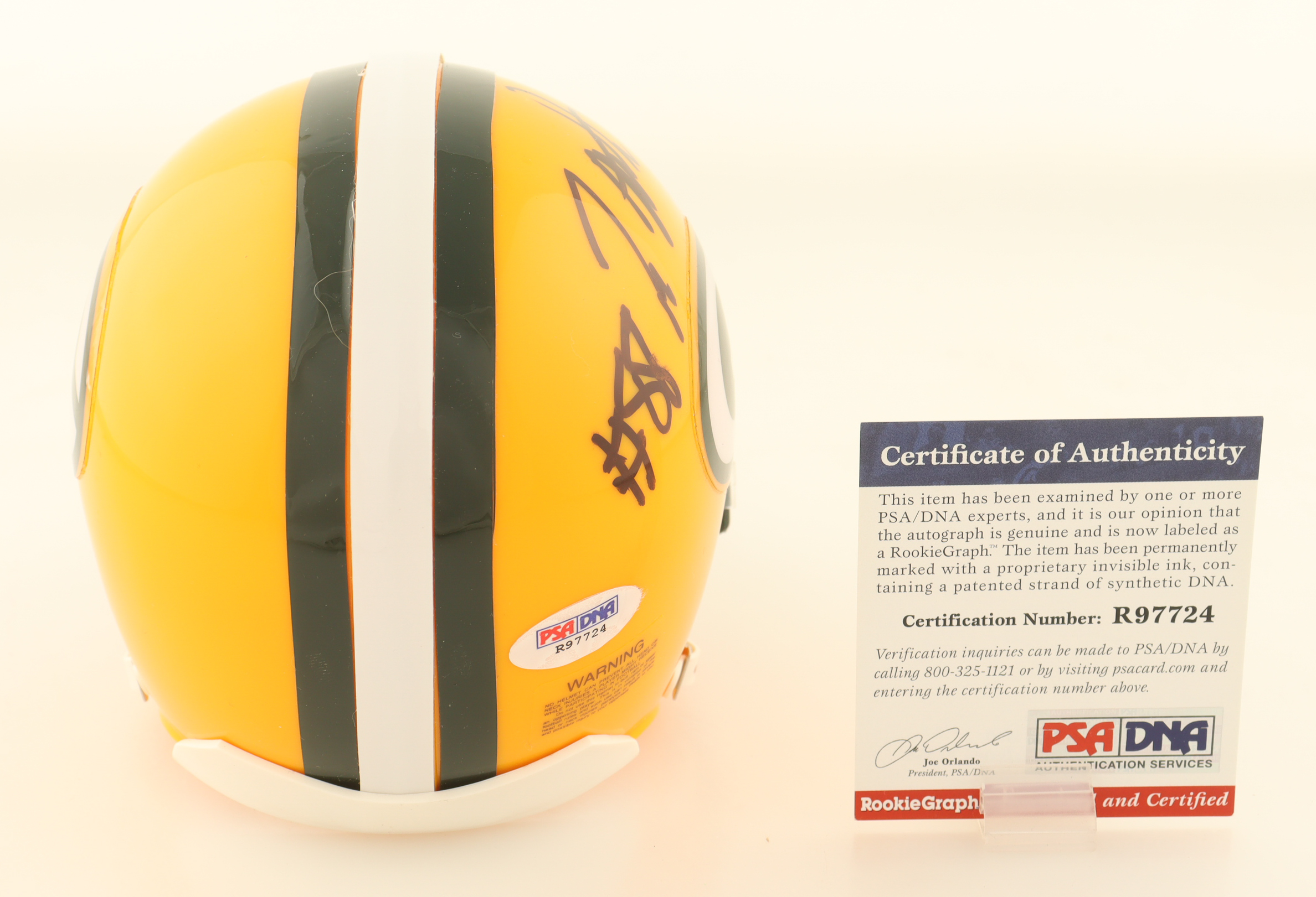 Ty Montgomery Signed Packers Mini Helmet (PSA) at PristineAuction.com Ty Montgomery Signed Packers Mini Helmet (PSA) at PristineAuction.com