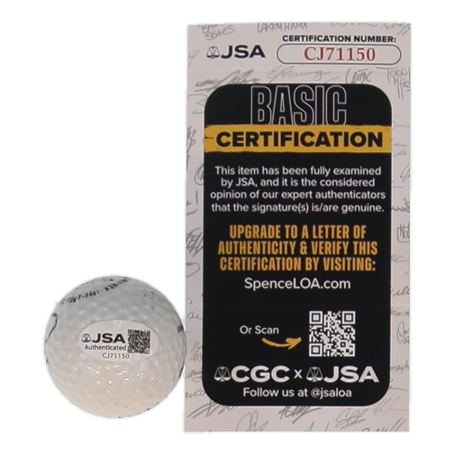 Pak Se-ri Signed Golf Ball (JSA) at PristineAuction.com Pak Se-ri Signed Golf Ball (JSA) at PristineAuction.com