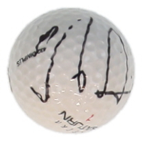 Pak Se-ri Signed Golf Ball (JSA) at PristineAuction.com
