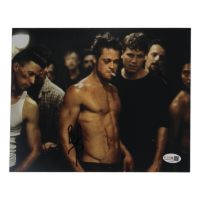 Brad Pitt Signed "Fight Club" 8x10 Photo (JSA) at PristineAuction.com