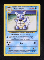 Wartortle 1999 Pokemon Base Set #42 at PristineAuction.com