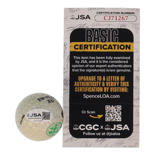 Johnny Miller Signed Player Model Golf Ball (JSA) at PristineAuction.com Johnny Miller Signed Player Model Golf Ball (JSA) at PristineAuction.com