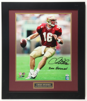 Chris Weinke Signed Florida State Seminoles Custom Framed Photo Display Inscribed "2000 Heisman" (PSA) at PristineAuction.com