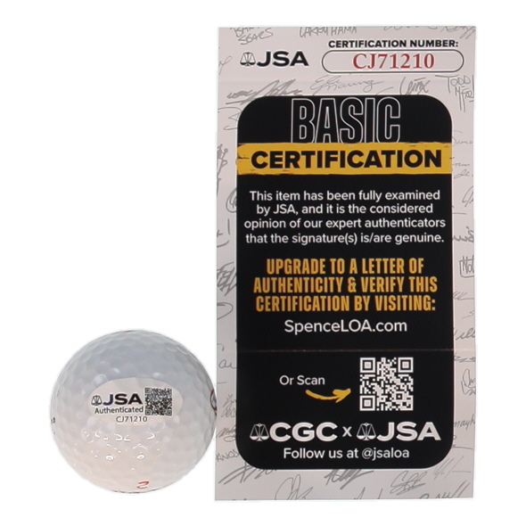 Hale Irwin Signed Golf Ball (JSA) at PristineAuction.com Hale Irwin Signed Golf Ball (JSA) at PristineAuction.com