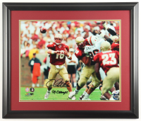 Chris Weinke Signed Florida State Seminoles Custom Framed Photo Inscribed "99 Champs" (PSA) at PristineAuction.com