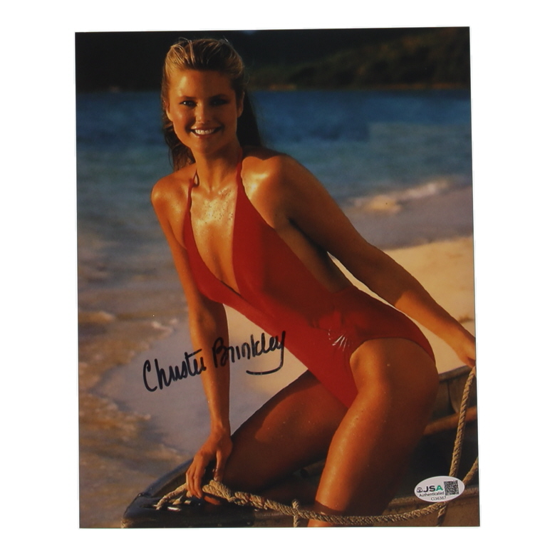 Christie Brinkley Signed 8x10 Photo (JSA) at PristineAuction.com Christie Brinkley Signed 8x10 Photo (JSA) at PristineAuction.com