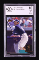 Ichiro Suzuki 2001 Upper Deck #271 SR RC (BCCG 10) at PristineAuction.com
