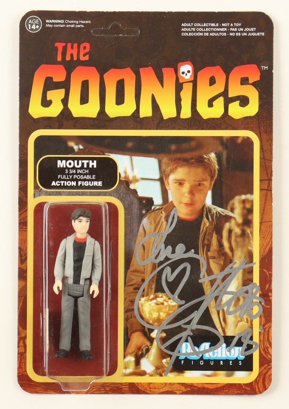 Corey Feldman Signed "The Goonies" Mouth Action Figure Inscribed "Love" (ACOA & AP) at PristineAuction.com Corey Feldman Signed "The Goonies" Mouth Action Figure Inscribed "Love" (ACOA & AP) at PristineAuction.com