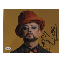 Boy George Signed 8x10 Photo Inscribed "Love" (JSA) at PristineAuction.com