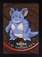 Nidoqueen 1998 Topps Pokemon TV Series Animation Edition Foil #31 at PristineAuction.com