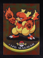 Magmar 1998 Pokemon Topps TV Series Foil #126 at PristineAuction.com