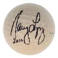 Nancy Lopez Signed Player Model Golf Ball Inscribed "2000" (JSA) at PristineAuction.com
