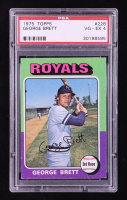 George Brett 1975 Topps #228 RC (PSA 4) at PristineAuction.com