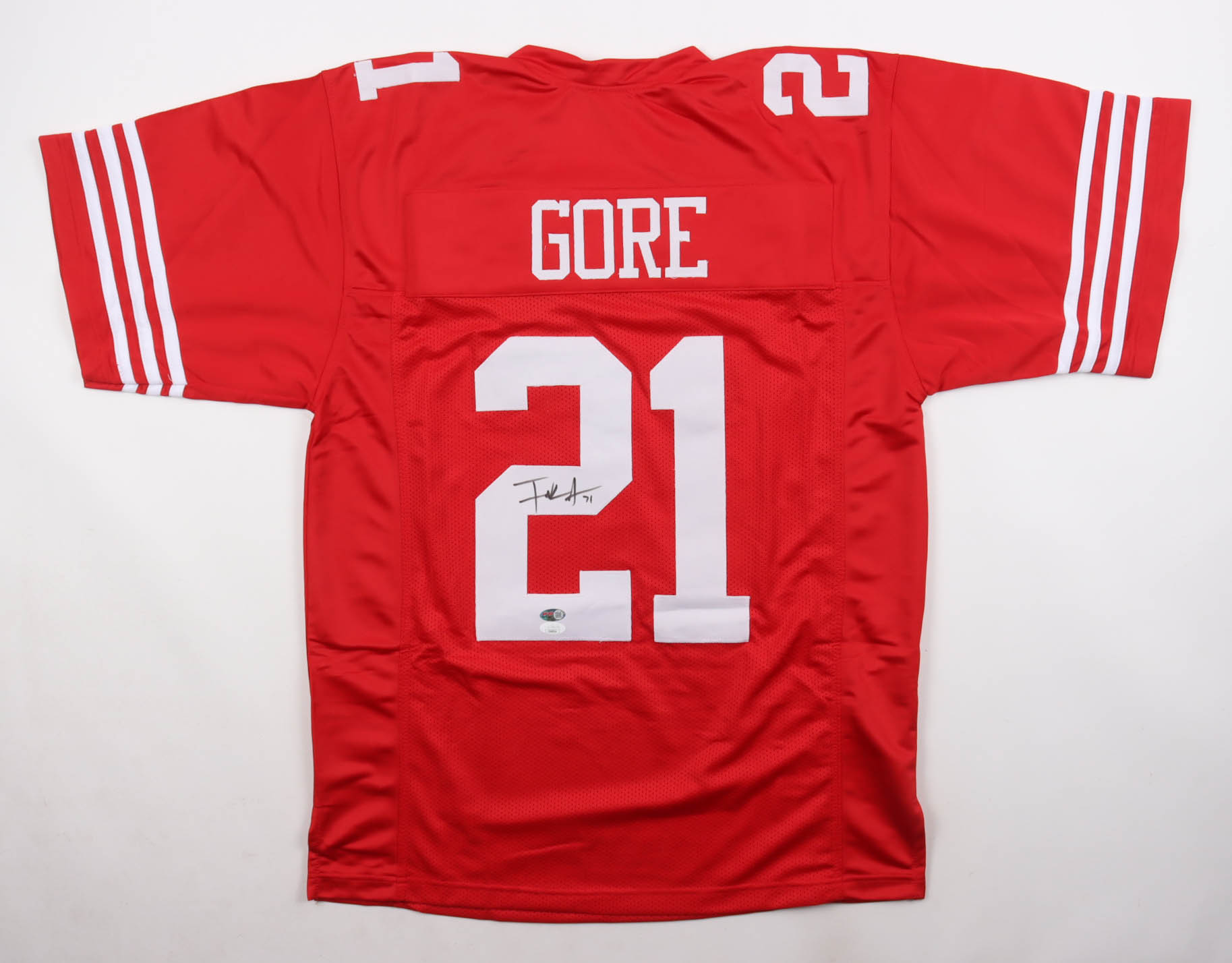 Frank Gore Signed Jersey (JSA) at PristineAuction.com Frank Gore Signed Jersey (JSA) at PristineAuction.com