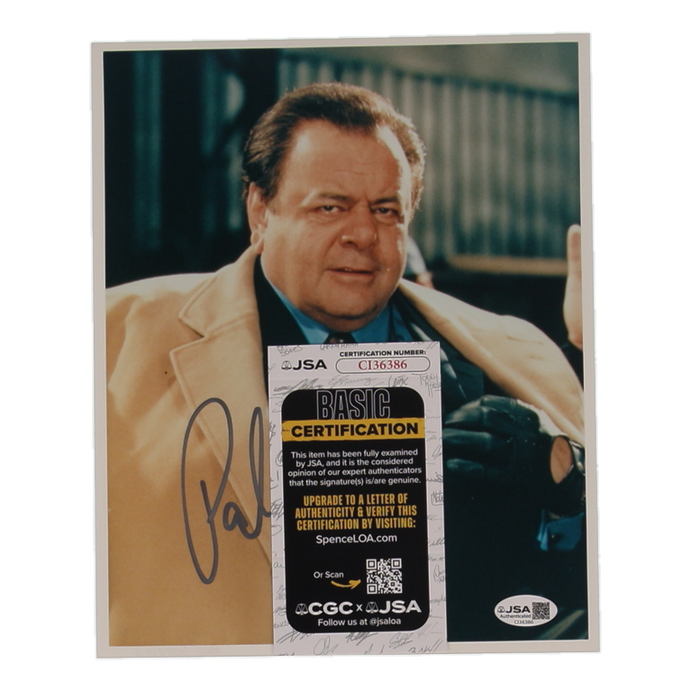 Paul Sorvino Signed 8x10 Photo (JSA) at PristineAuction.com Paul Sorvino Signed 8x10 Photo (JSA) at PristineAuction.com