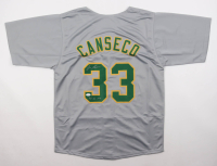 Jose Canseco Signed Jersey Inscribed "86 AL ROY" (JSA) at PristineAuction.com