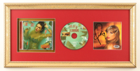 Taylor Swift Signed Custom Framed "The Life of a Showgirl" CD Album Insert Display With Disc Case (PSA) at PristineAuction.com