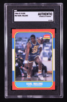 Karl Malone 1986-87 Fleer #68 (SGC Authentic) at PristineAuction.com