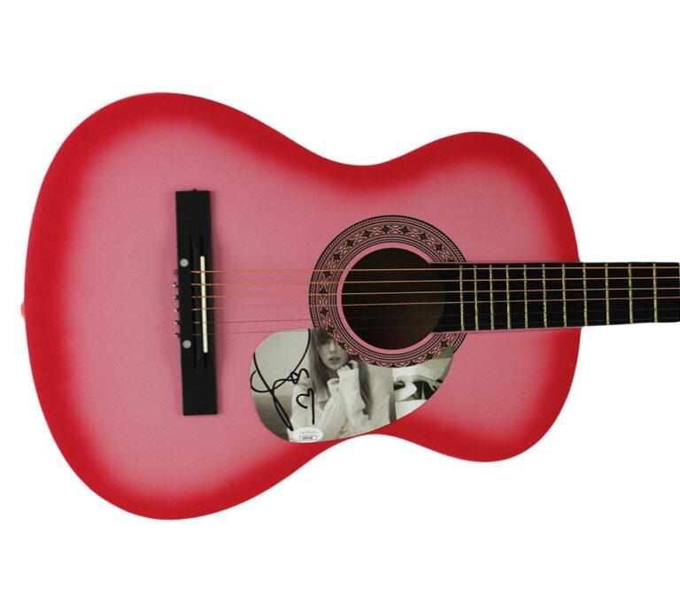Taylor Swift Guitar with Signed Custom Insert Pickguard (JSA) at PristineAuction.com Taylor Swift Guitar with Signed Custom Insert Pickguard (JSA) at PristineAuction.com