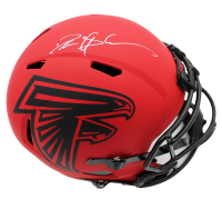 Deion Sanders Signed Falcons Full-Size Rave Alternate Speed Helmet (Beckett) at PristineAuction.com