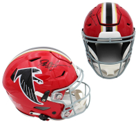 Deion Sanders Signed Falcons Full-Size Authentic On-Field Throwback Alternate Speedflex Helmet (Beckett) at PristineAuction.com