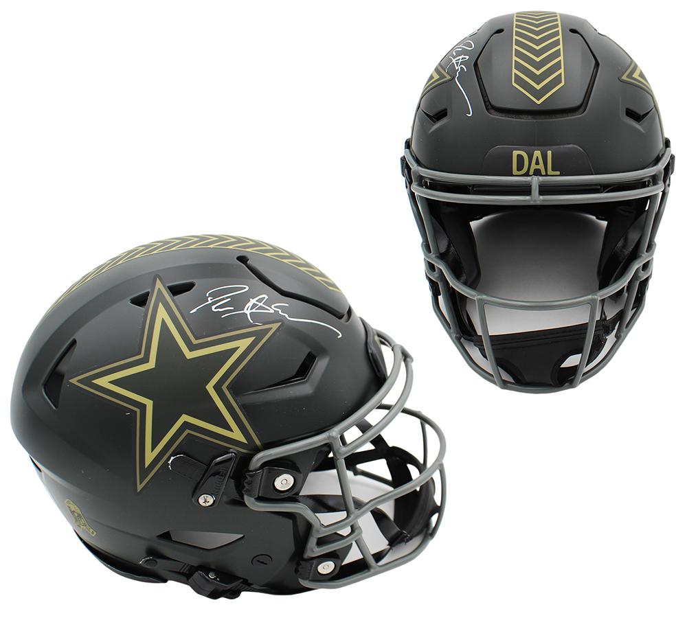 Deion Sanders Signed Cowboys Full-Size Authentic On-Field Salute to Service Alternate Speedflex Helmet (Beckett) at PristineAuction.com Deion Sanders Signed Cowboys Full-Size Authentic On-Field Salute to Service Alternate Speedflex Helmet (Beckett) at PristineAuction.com