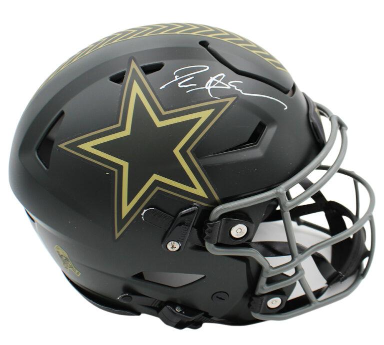 Deion Sanders Signed Cowboys Full-Size Authentic On-Field Salute to Service Alternate Speedflex Helmet (Beckett) at PristineAuction.com Deion Sanders Signed Cowboys Full-Size Authentic On-Field Salute to Service Alternate Speedflex Helmet (Beckett) at PristineAuction.com