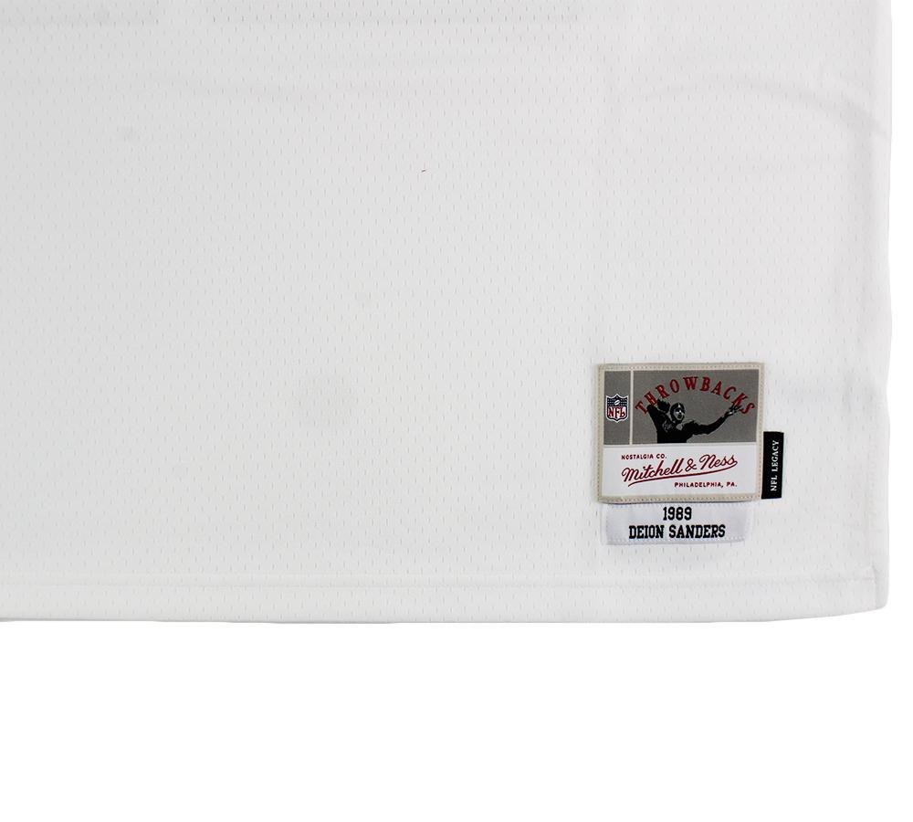 Deion Sanders Signed Falcons Mitchell & Ness Authentic Jersey (Beckett) at PristineAuction.com Deion Sanders Signed Falcons Mitchell & Ness Authentic Jersey (Beckett) at PristineAuction.com