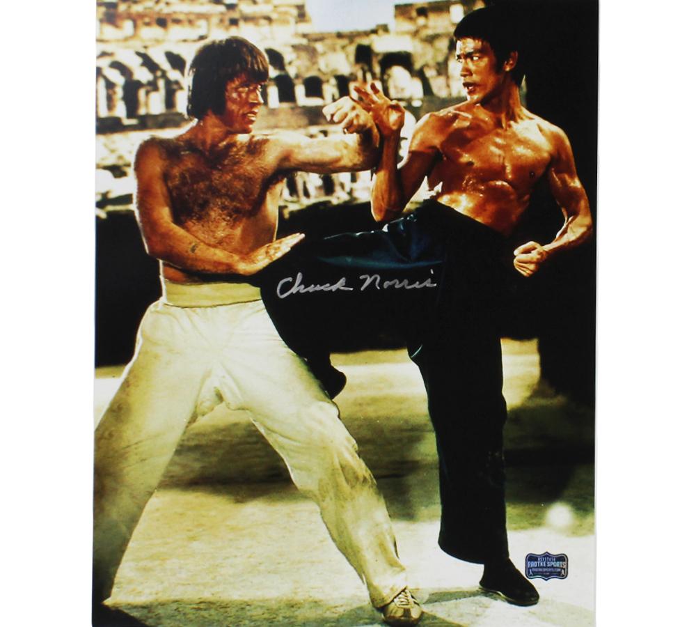 Chuck Norris Signed "Enter The Dragon" 11x14 Photo (Radtke) at PristineAuction.com Chuck Norris Signed "Enter The Dragon" 11x14 Photo (Radtke) at PristineAuction.com