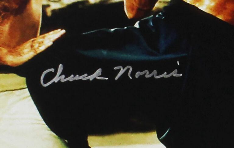 Chuck Norris Signed "Enter The Dragon" 11x14 Photo (Radtke) at PristineAuction.com Chuck Norris Signed "Enter The Dragon" 11x14 Photo (Radtke) at PristineAuction.com