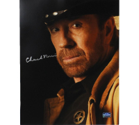 Chuck Norris Signed 11x14 Photo (Radtke) at PristineAuction.com