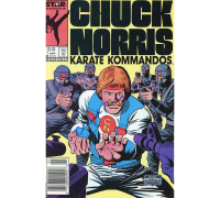 Chuck Norris Signed 1987 "Karate Kommandos" Issue #1 Marvel Comic Book (Radtke) at PristineAuction.com