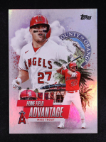 Mike Trout 2025 Topps Home Field Advantage #HA-6 at PristineAuction.com