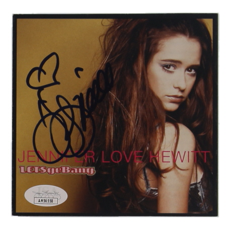 Jennifer Love Hewitt Signed "Let's Go Bang" CD Album Insert (JSA) at PristineAuction.com Jennifer Love Hewitt Signed "Let's Go Bang" CD Album Insert (JSA) at PristineAuction.com