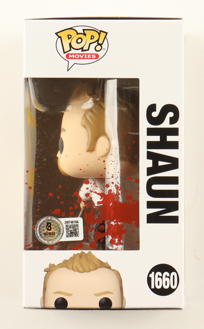 Simon Pegg Signed "Shaun of the Dead" #1660 Shaun Funko Pop! Vinyl Figure Inscribed "Shaun" (Beckett) at PristineAuction.com Simon Pegg Signed "Shaun of the Dead" #1660 Shaun Funko Pop! Vinyl Figure Inscribed "Shaun" (Beckett) at PristineAuction.com