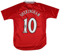 Teddy Sheringham Signed FC Barcelona Umbro Jersey (Beckett) at PristineAuction.com