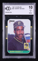 Barry Bonds 1987 Donruss #361 RC (BCCG 10) at PristineAuction.com