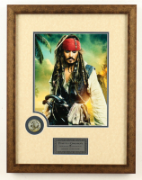 "Pirates of the Caribbean" Custom Framed Screen-Used Coin Display (Celebrity Authentics) at PristineAuction.com