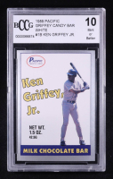 Ken Griffey Jr. 1989 Pacific Griffey Candy Bar #1B RC (BCCG 10) at PristineAuction.com