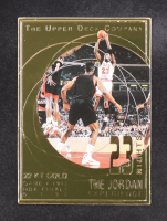 Michael Jordan 1997 Upper Deck Experience 23 Nights 22KT Gold 12 Card Set Game 1 1992 NBA Finals #03273/23000 at PristineAuction.com