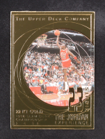 Michael Jordan 1997 Upper Deck Experience 23 Nights 22KT Gold 12 Card Set 1988 Slam Dunk Championship #02660/23000 at PristineAuction.com